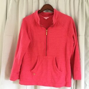 Lilly Pulitzer pullover hot pink large